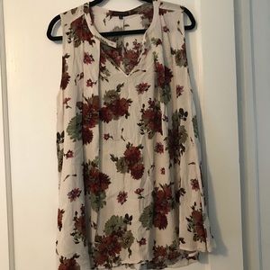 Floral Sleeveless Top